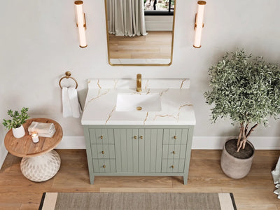 Atlanta 42 in. W x 22 in. D Single Sink Bathroom Vanity