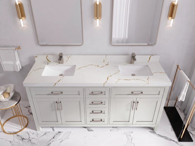 Cambridge 72 in. W x 22 in. D Double Sink Bathroom Vanity