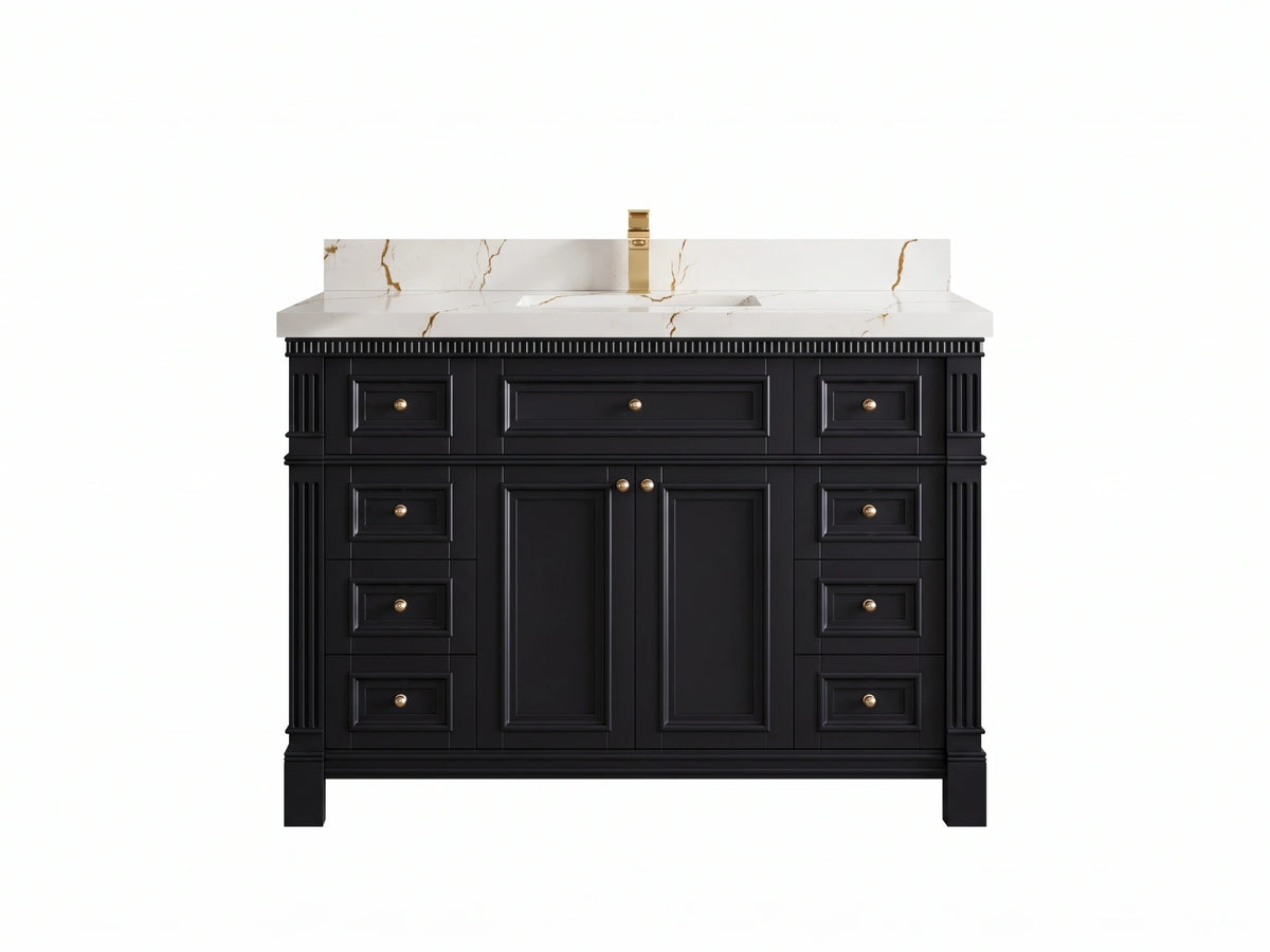 Paris 48 in. W x 22 in. D Single Sink Bathroom Vanity