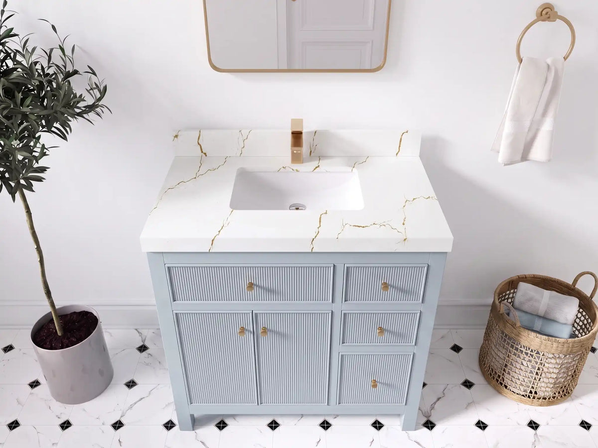 Sonoma 36 in. W x 22 in. D Center Sink Bathroom Vanity