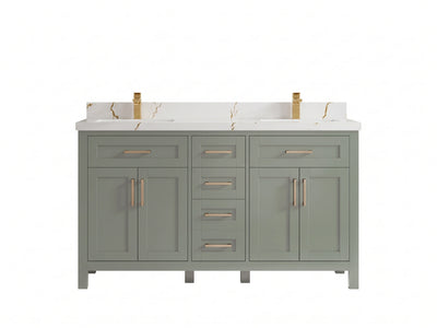 Cambridge 60 in. W x 22 in. D Double Sink Bathroom Vanity