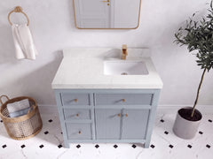 Sonoma 36 in. W x 22 in. D Right Offset Sink Bathroom Vanity - photo 15