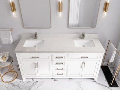 Cambridge 72 in. W x 22 in. D Double Sink Bathroom Vanity