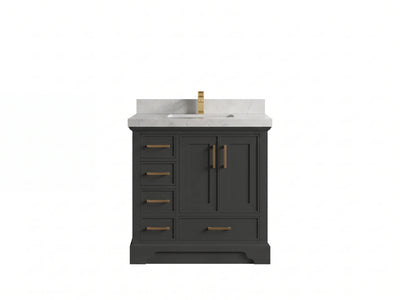 Charlotte 36 in. W x 22 in. D Center Sink Bathroom Vanity