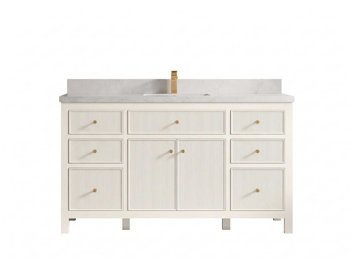 Sonoma 60 in. W x 22 in. D Single Sink Bathroom Vanity