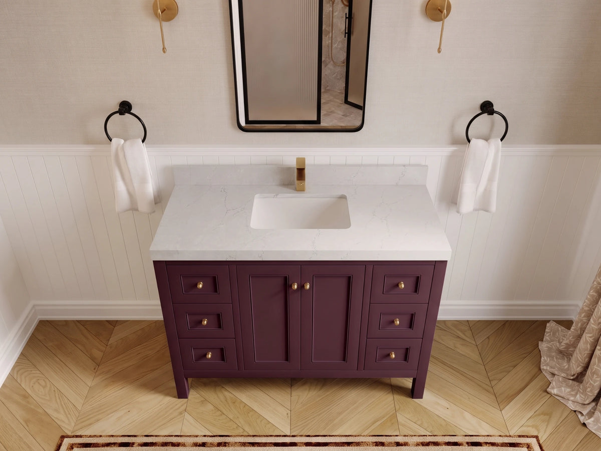 Nashville 48 in. W x 22 in. D Single Sink Bathroom Vanity