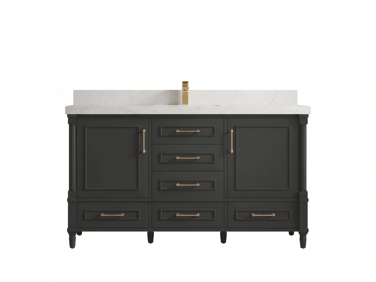 Aberdeen 60 in. W x 22 in. D Single Sink Bathroom Vanity