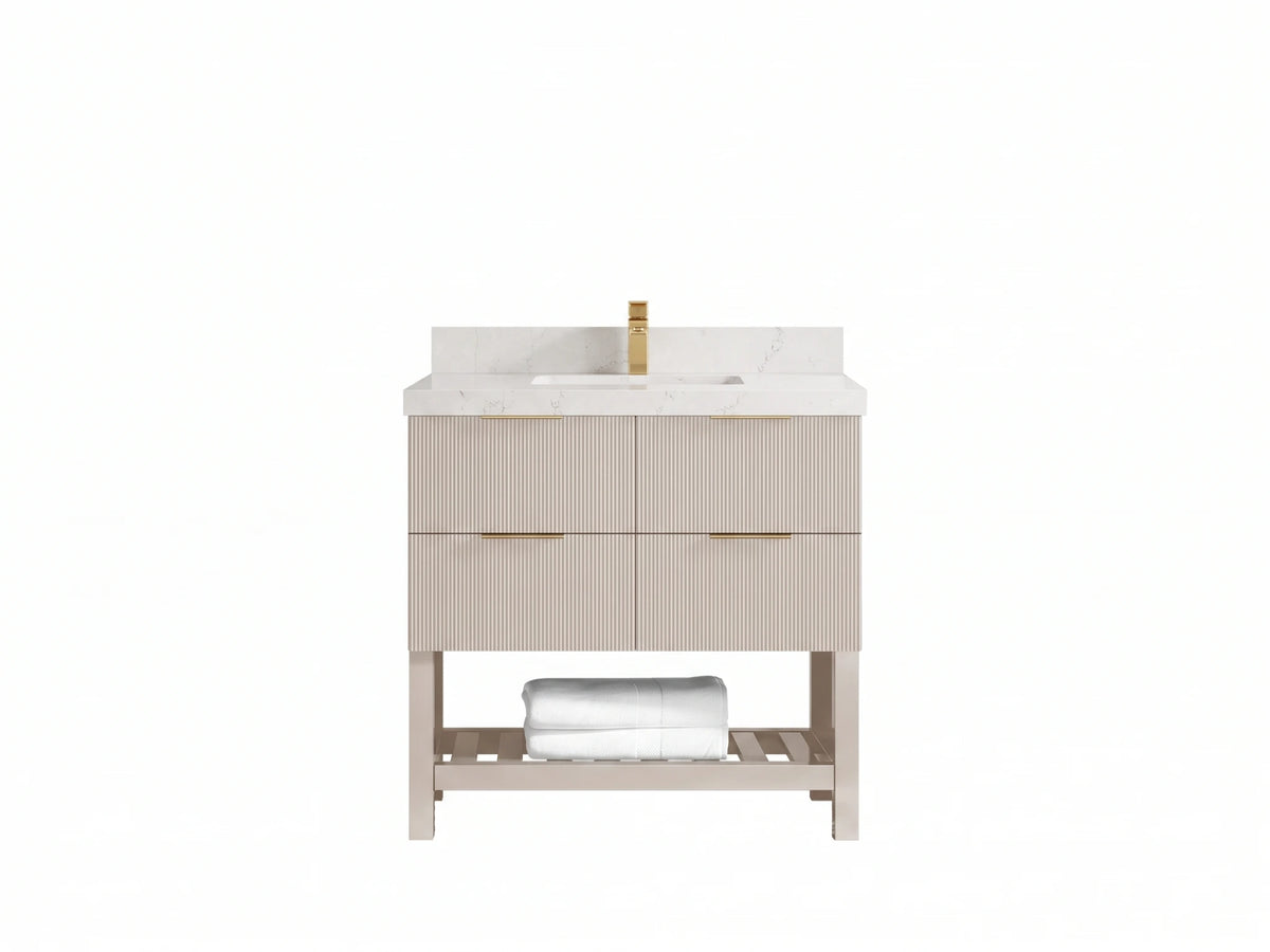 Catalina 36 in. W x 22 in. D Center Sink Bathroom Vanity