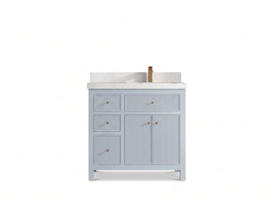 Sonoma 36 in. W x 22 in. D Right Offset Sink Bathroom Vanity