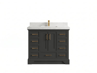 Charlotte 42 in. W x 22 in. D Single Sink Bathroom Vanity