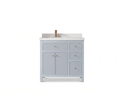Sonoma 36 in. W x 22 in. D Left Offset Sink Bathroom Vanity
