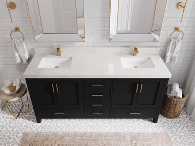 Malibu 72 in. W x 22 in. D Double Sink Bathroom Vanity