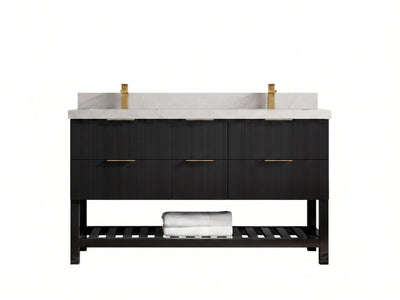 Catalina 60 in. W x 22 in. D Double Sink Bathroom Vanity
