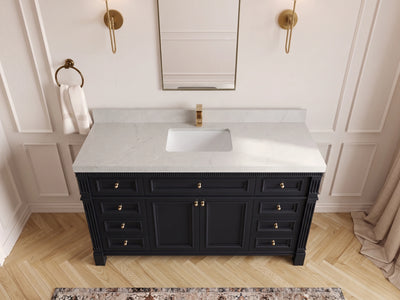 Paris 60 in. W x 22 in. D Single Sink Bathroom Vanity