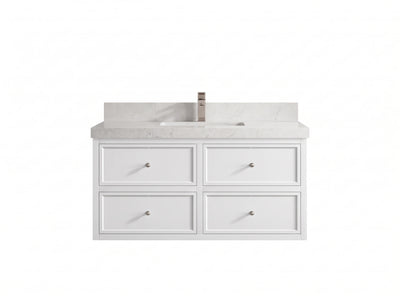 Roswell Floating 42 in. W x 22 in. D Single Sink Bathroom Vanity