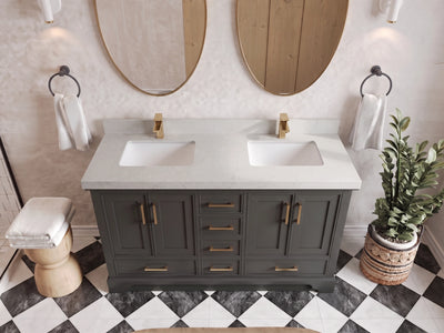 Charlotte 72 in. W x 22 in. D Double Sink Bathroom Vanity