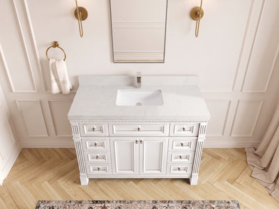 Paris 48 in. W x 22 in. D Single Sink Bathroom Vanity