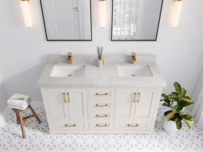 Boston 60 in. W x 22 in. D Double Sink Bathroom Vanity