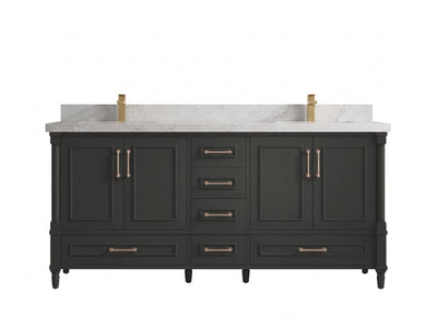 Aberdeen 72 in. W x 22 in. D Double Sink Bathroom Vanity