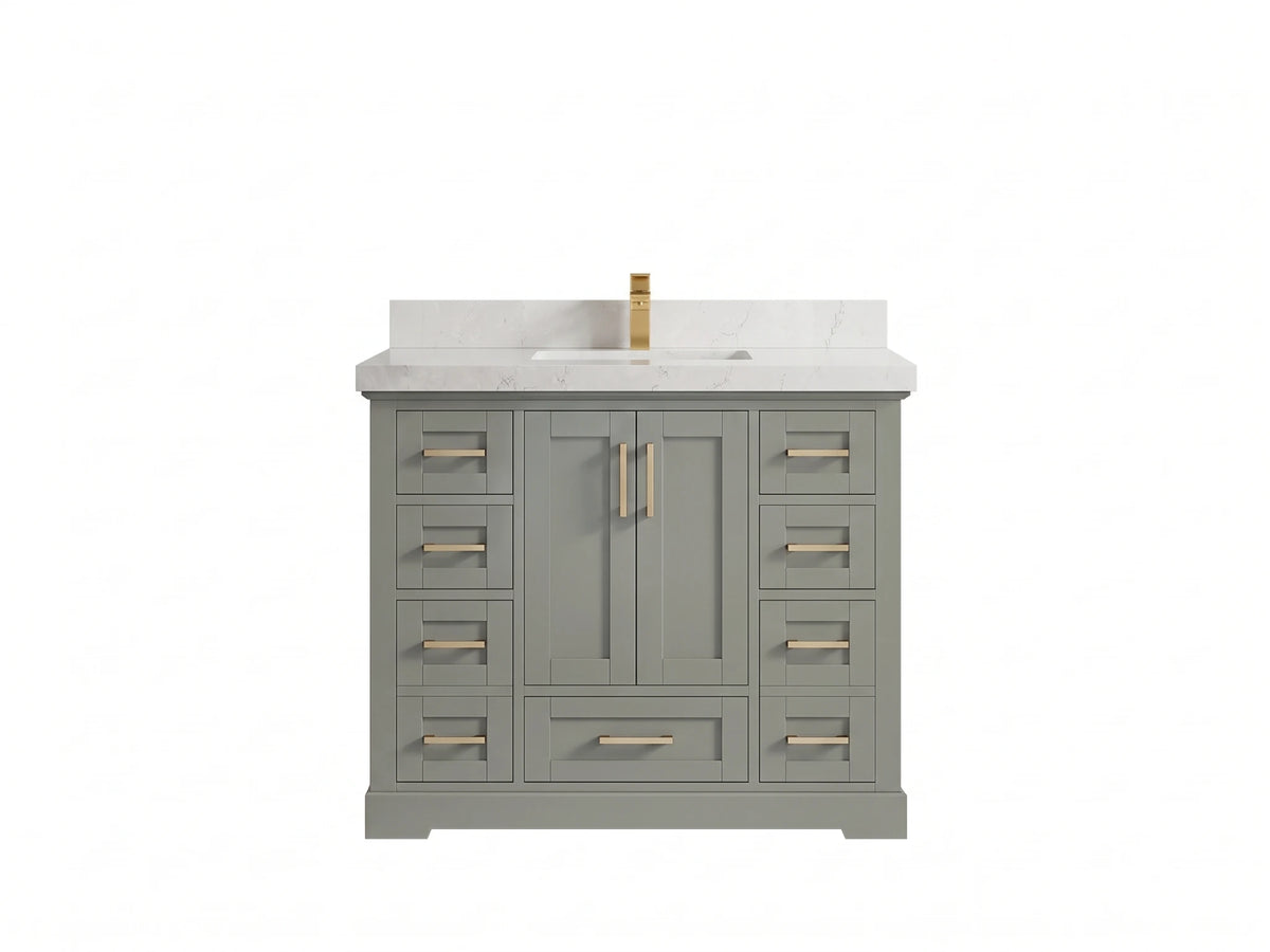 Boston 42 in. W x 22 in. D Single Sink Bathroom Vanity