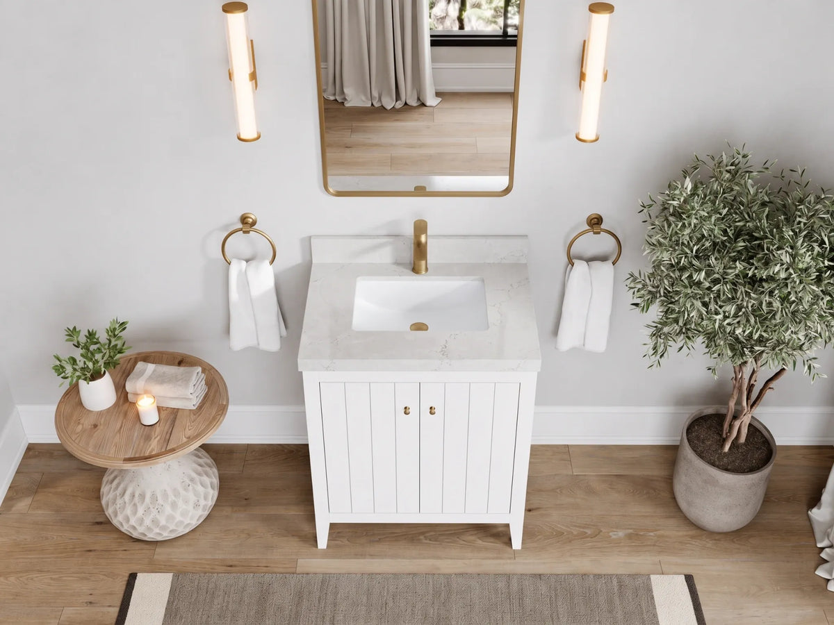 Atlanta 30 in. W x 22 in. D Single Sink Bathroom Vanity