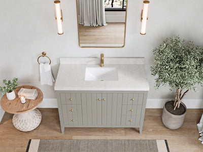 Atlanta 48 in. W x 22 in. D Single Sink Bathroom Vanity