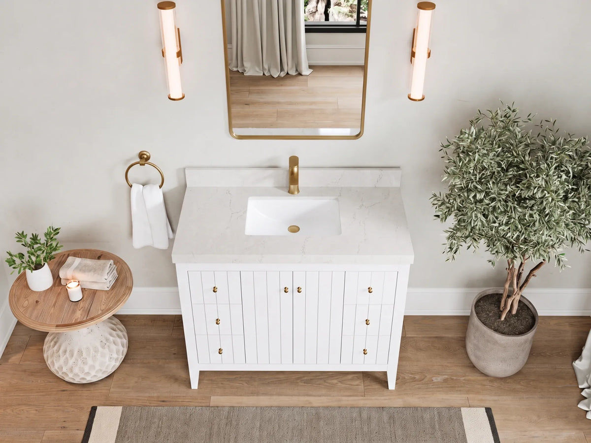 Atlanta 42 in. W x 22 in. D Single Sink Bathroom Vanity