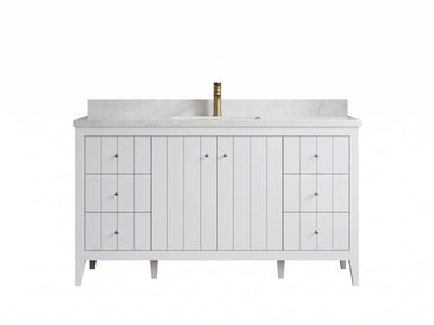 Atlanta 60 in. W x 22 in. D Single Sink Bathroom Vanity