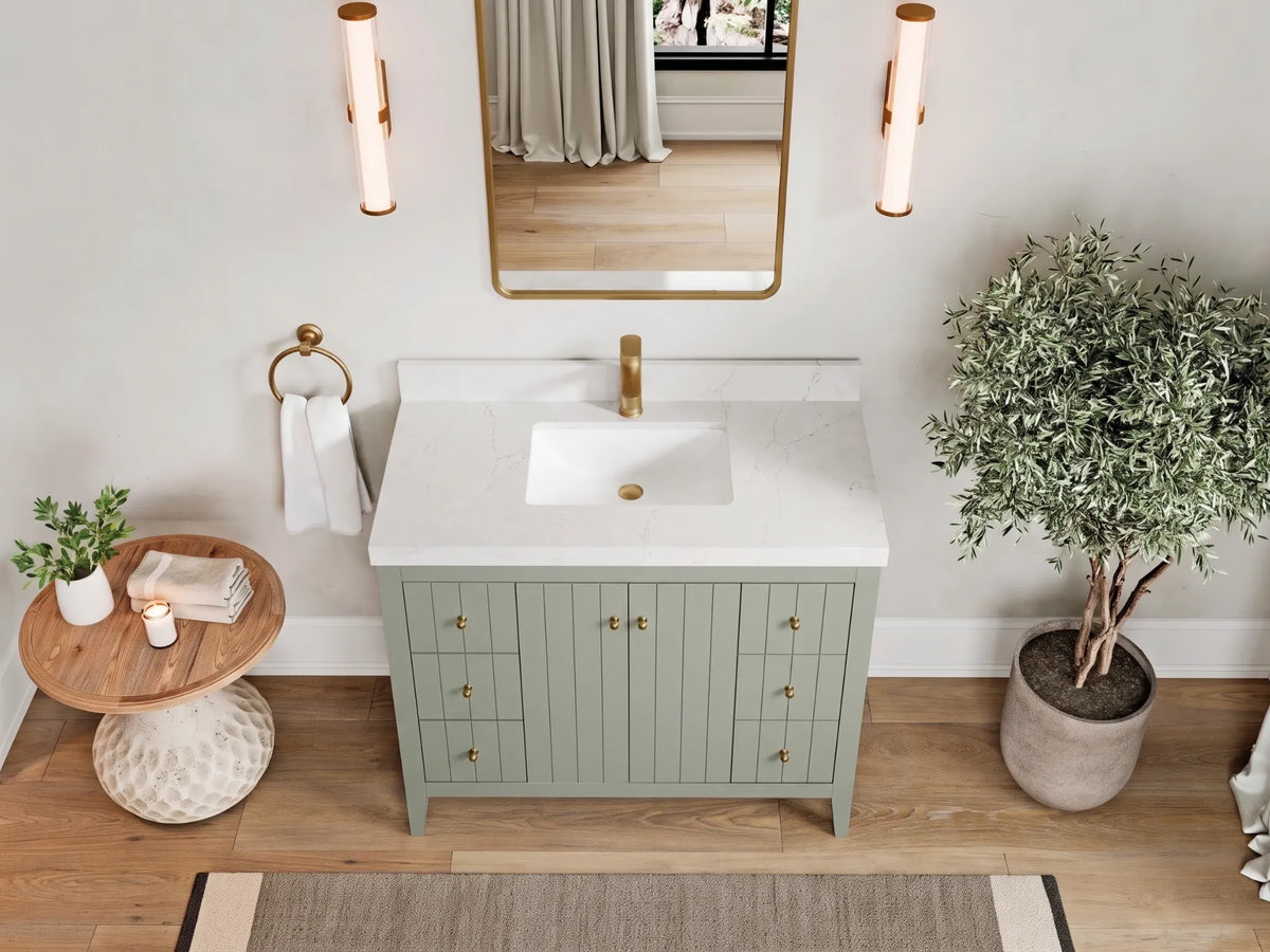 Atlanta 42 in. W x 22 in. D Single Sink Bathroom Vanity
