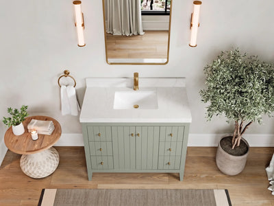 Atlanta 42 in. W x 22 in. D Single Sink Bathroom Vanity