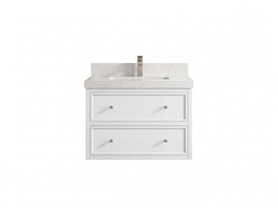 Roswell Floating 30 in. W x 22 in. D Single Sink Bathroom Vanity