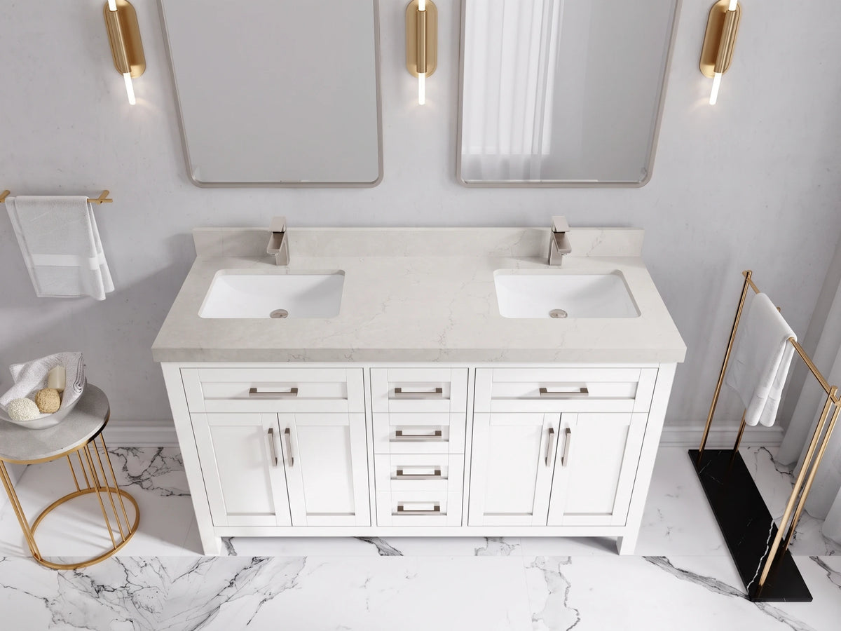 Cambridge 60 in. W x 22 in. D Double Sink Bathroom Vanity
