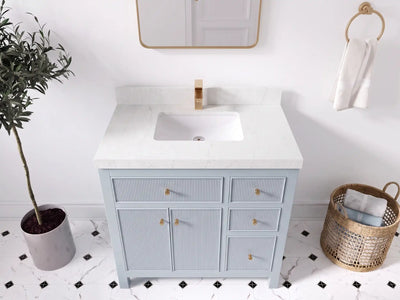 Sonoma 36 in. W x 22 in. D Center Sink Bathroom Vanity