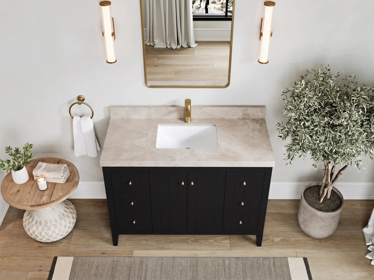 Atlanta 48 in. W x 22 in. D Single Sink Bathroom Vanity