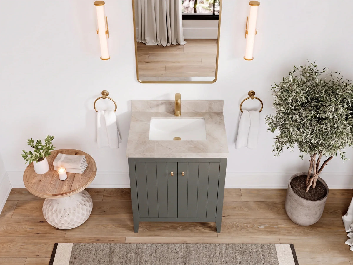 Atlanta 30 in. W x 22 in. D Single Sink Bathroom Vanity