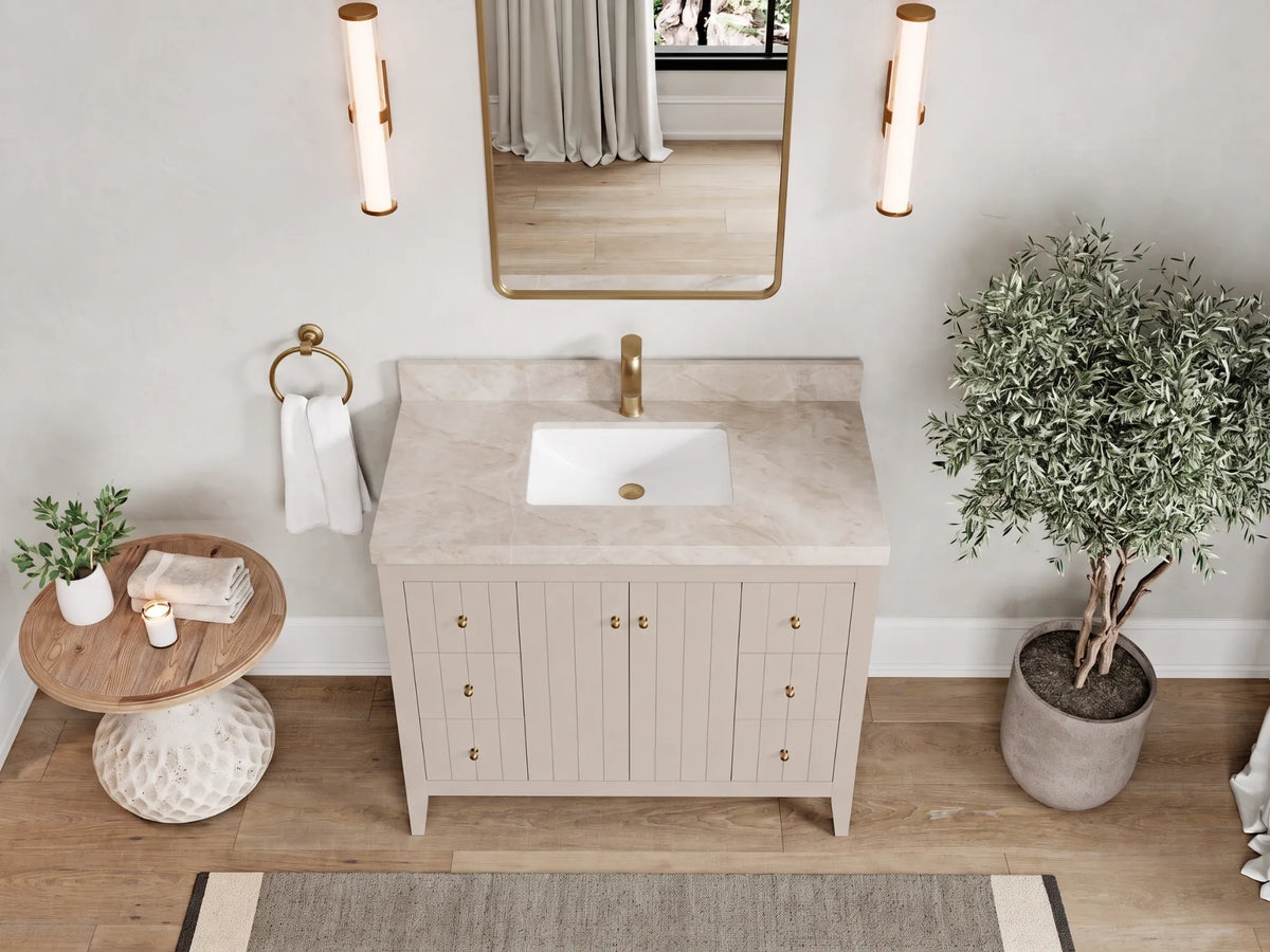 Atlanta 42 in. W x 22 in. D Single Sink Bathroom Vanity