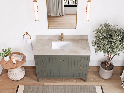 Atlanta 48 in. W x 22 in. D Single Sink Bathroom Vanity