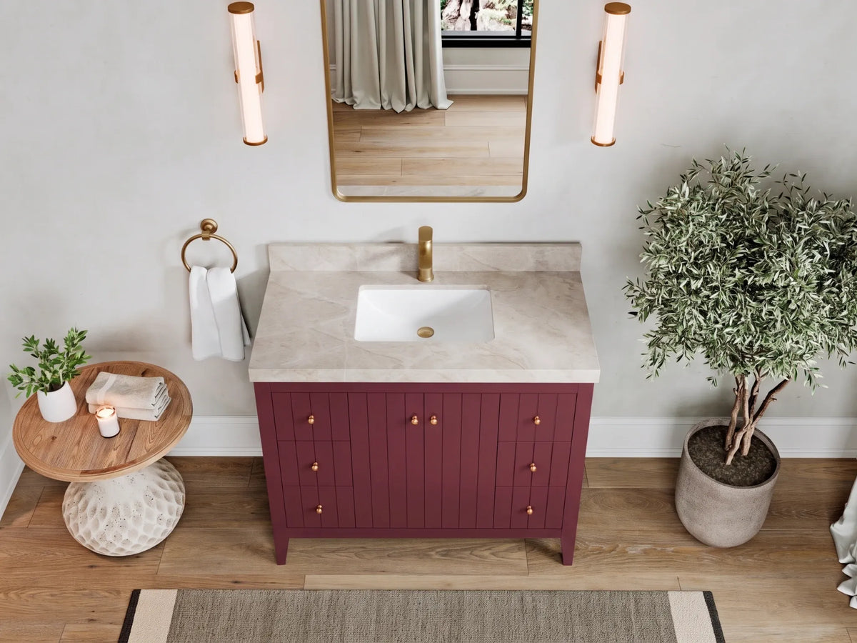 Atlanta 42 in. W x 22 in. D Single Sink Bathroom Vanity