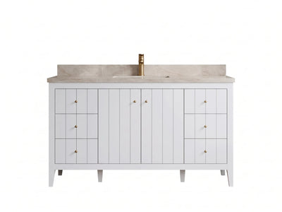 Atlanta 60 in. W x 22 in. D Single Sink Bathroom Vanity