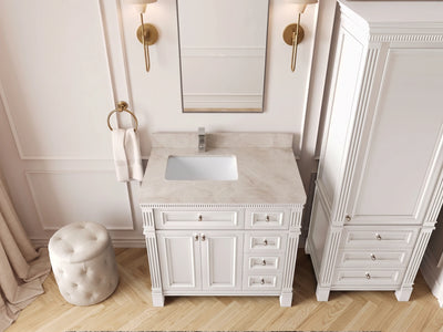 Paris 36 in. W x 22 in. D Left Offset Sink Bathroom Vanity