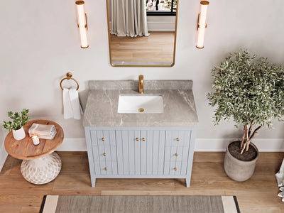 Atlanta 42 in. W x 22 in. D Single Sink Bathroom Vanity