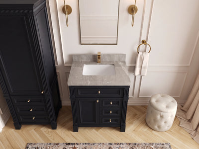 Paris 30 in. W x 22 in. D Single Sink Bathroom Vanity