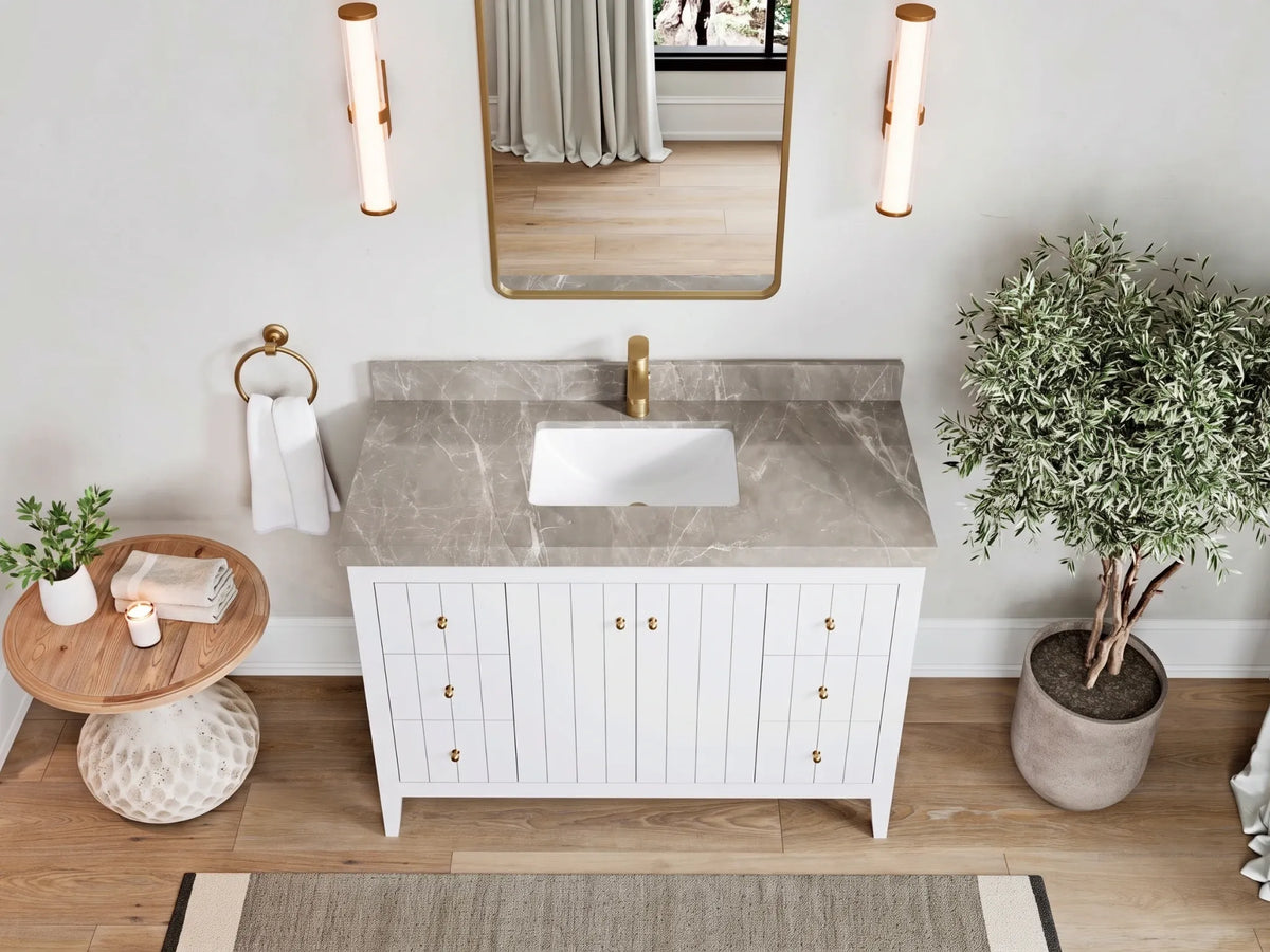 Atlanta 48 in. W x 22 in. D Single Sink Bathroom Vanity