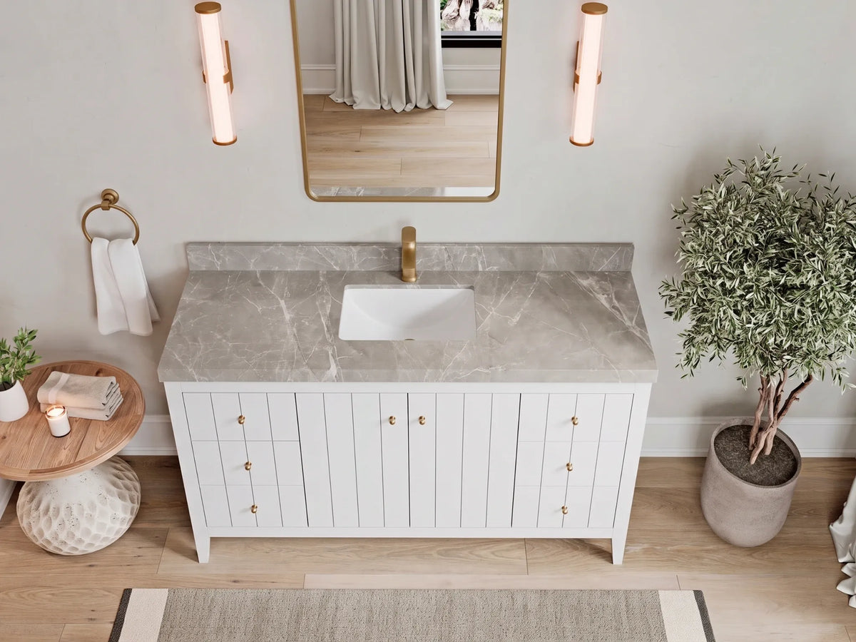 Atlanta 60 in. W x 22 in. D Single Sink Bathroom Vanity