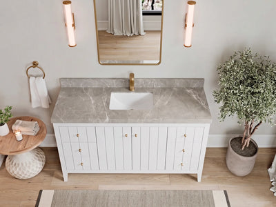 Atlanta 60 in. W x 22 in. D Single Sink Bathroom Vanity