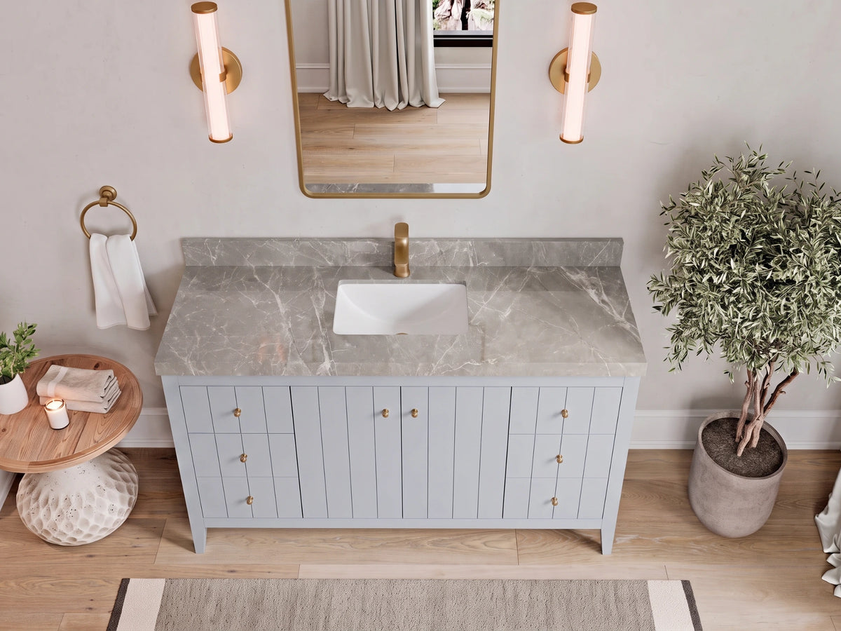 Atlanta 60 in. W x 22 in. D Single Sink Bathroom Vanity