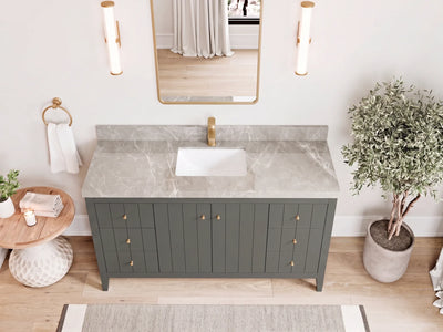Atlanta 60 in. W x 22 in. D Single Sink Bathroom Vanity