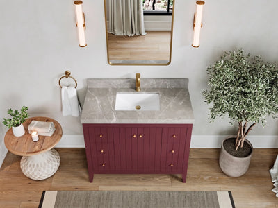 Atlanta 42 in. W x 22 in. D Single Sink Bathroom Vanity