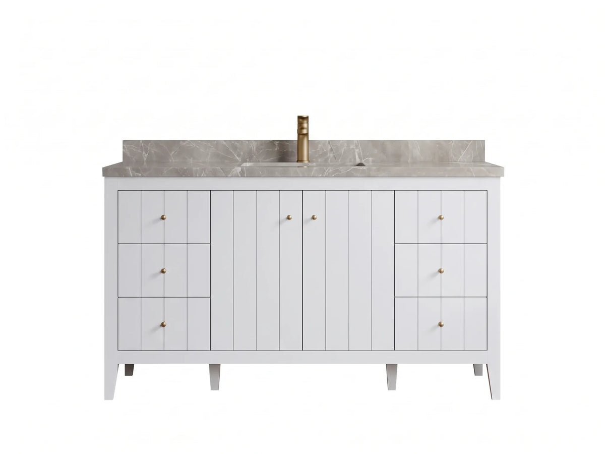 Atlanta 60 in. W x 22 in. D Single Sink Bathroom Vanity