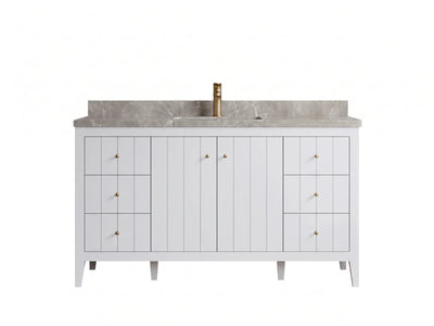 Atlanta 60 in. W x 22 in. D Single Sink Bathroom Vanity